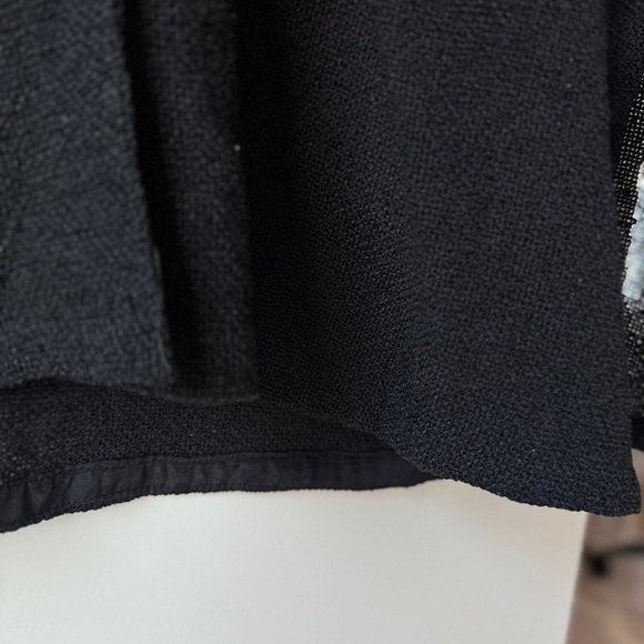 MASAI | COTTON BLEND BOHO BLACK POCKET DOUBLE BUTTON OPEN SLIT CARDIGAN SHACKET - Picture 6 of 10